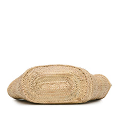 Large Raffia Basket Bag