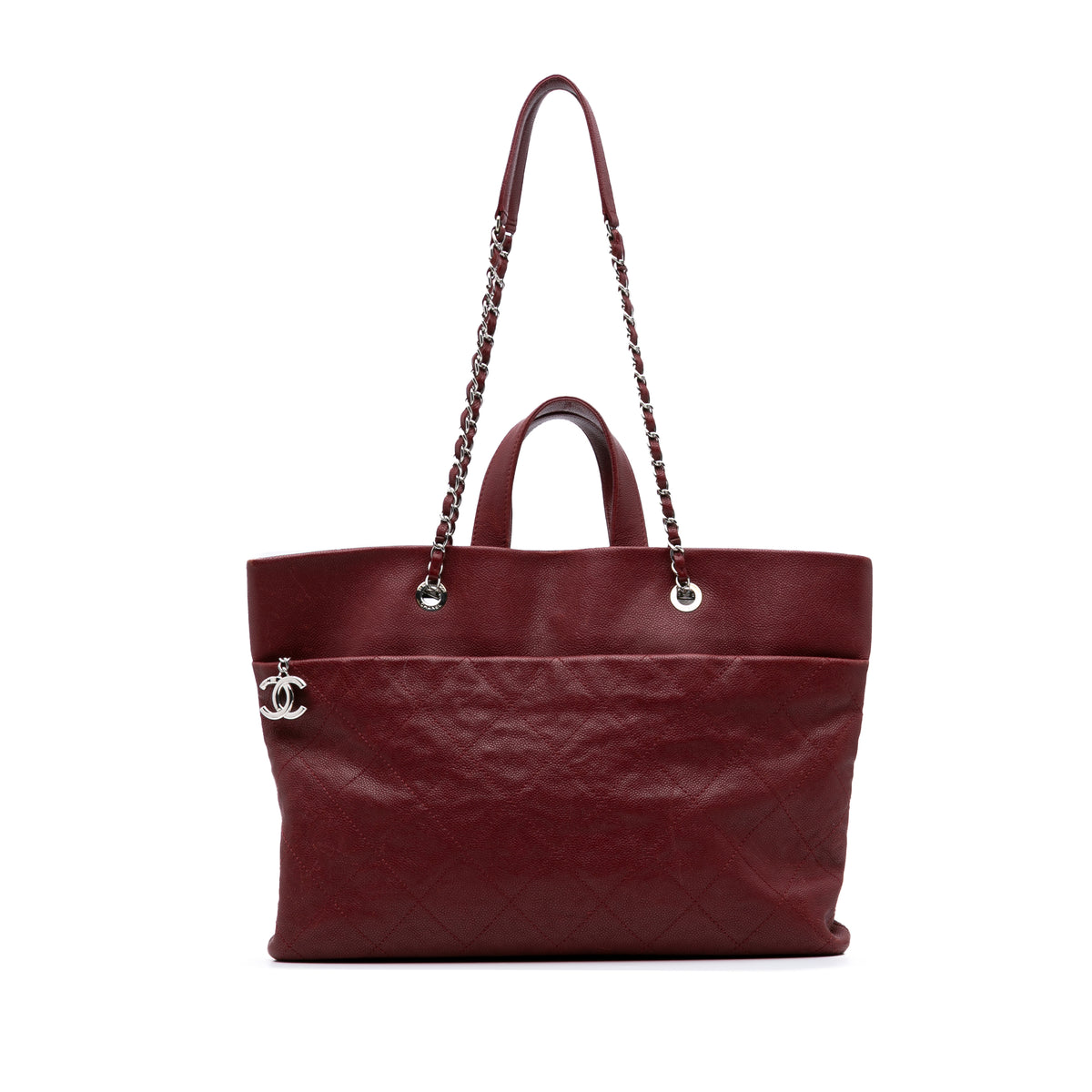 CC Quilted Caviar Tote