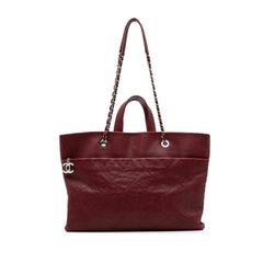 CC Quilted Caviar Tote