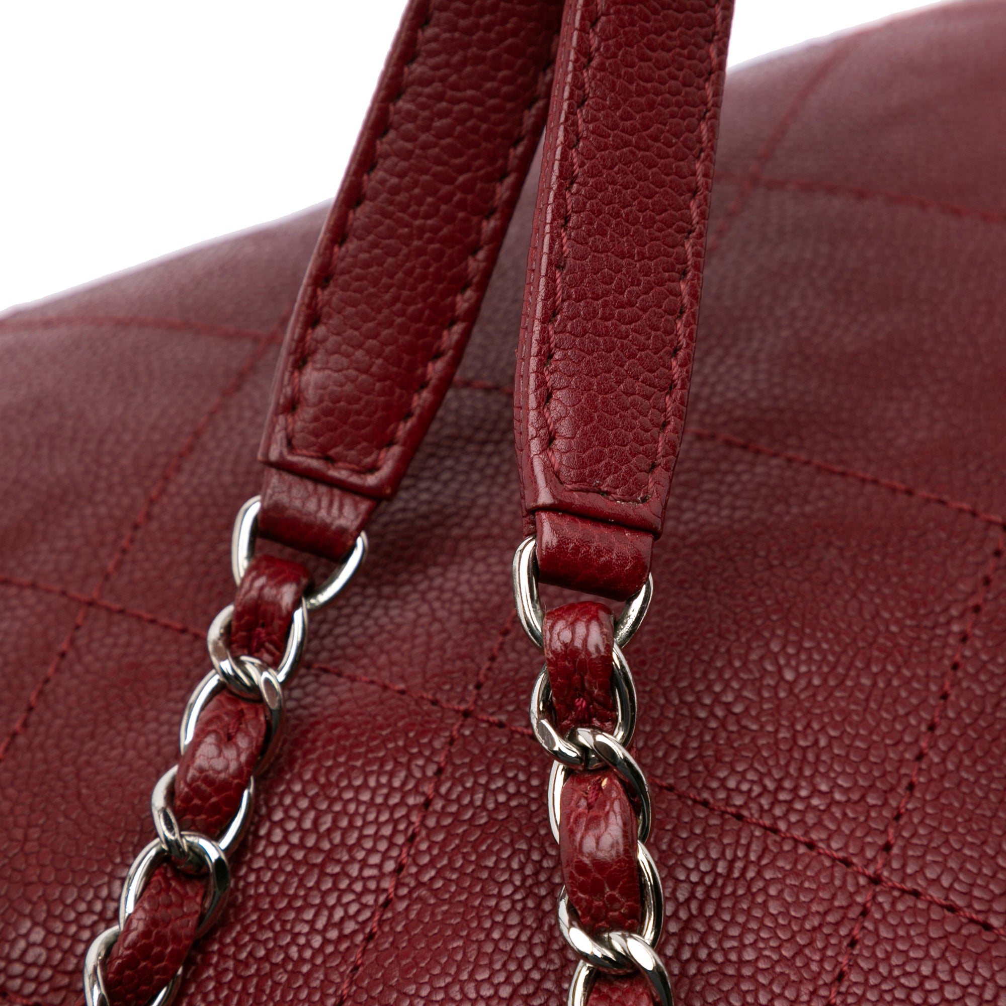 CC Quilted Caviar Tote