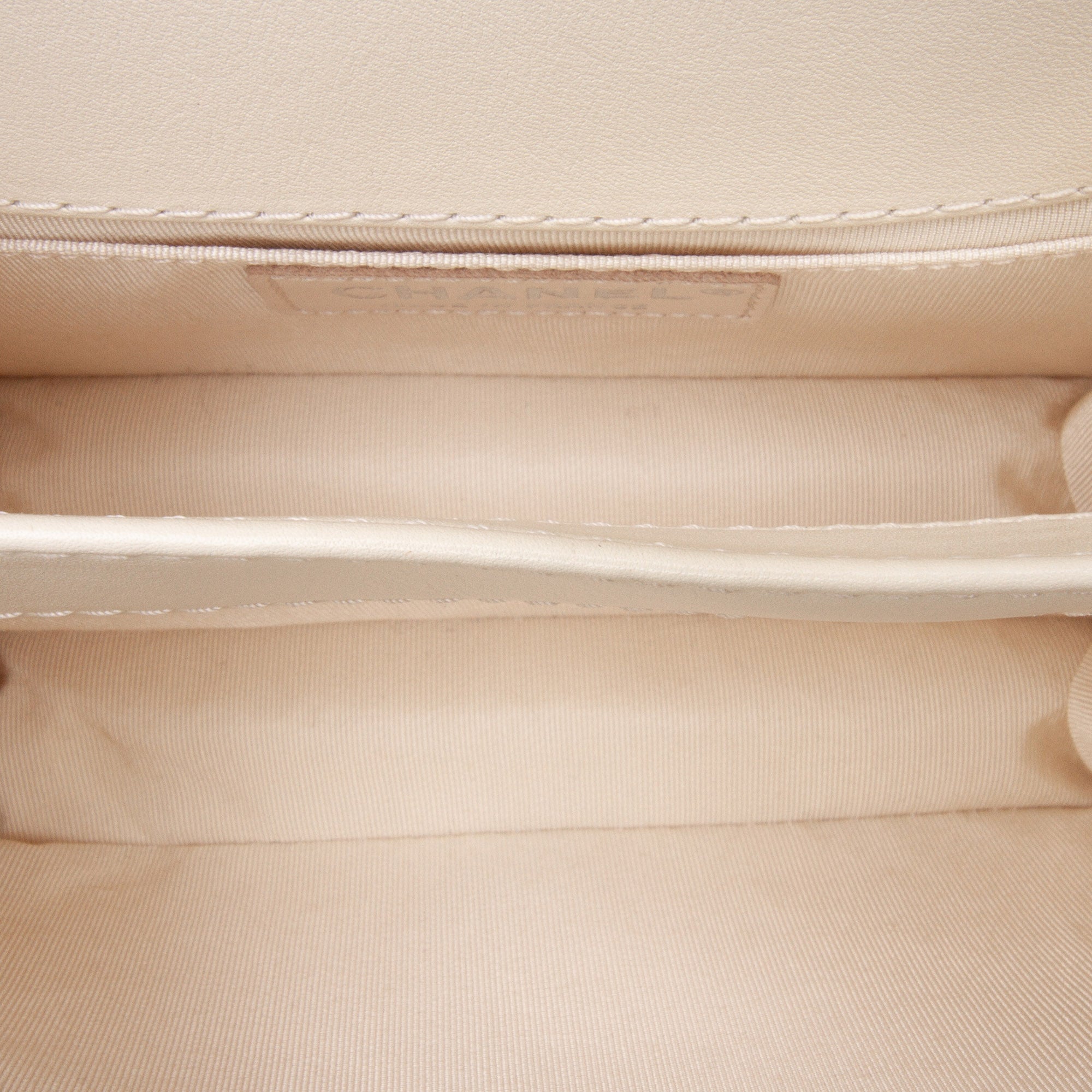 Small Calfskin Braided Chic Flap