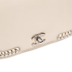 Small Calfskin Braided Chic Flap