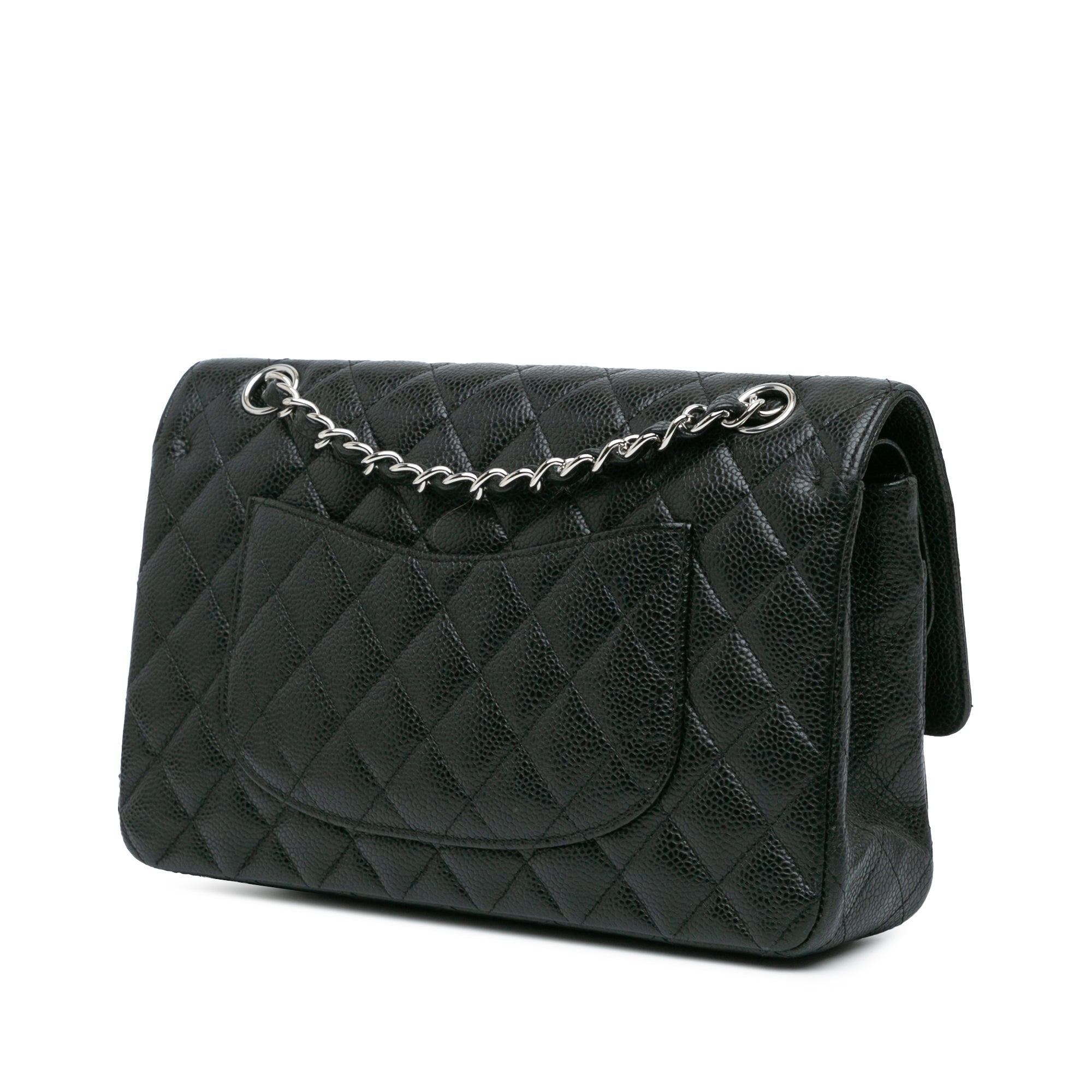 Medium Classic Caviar Double Flap