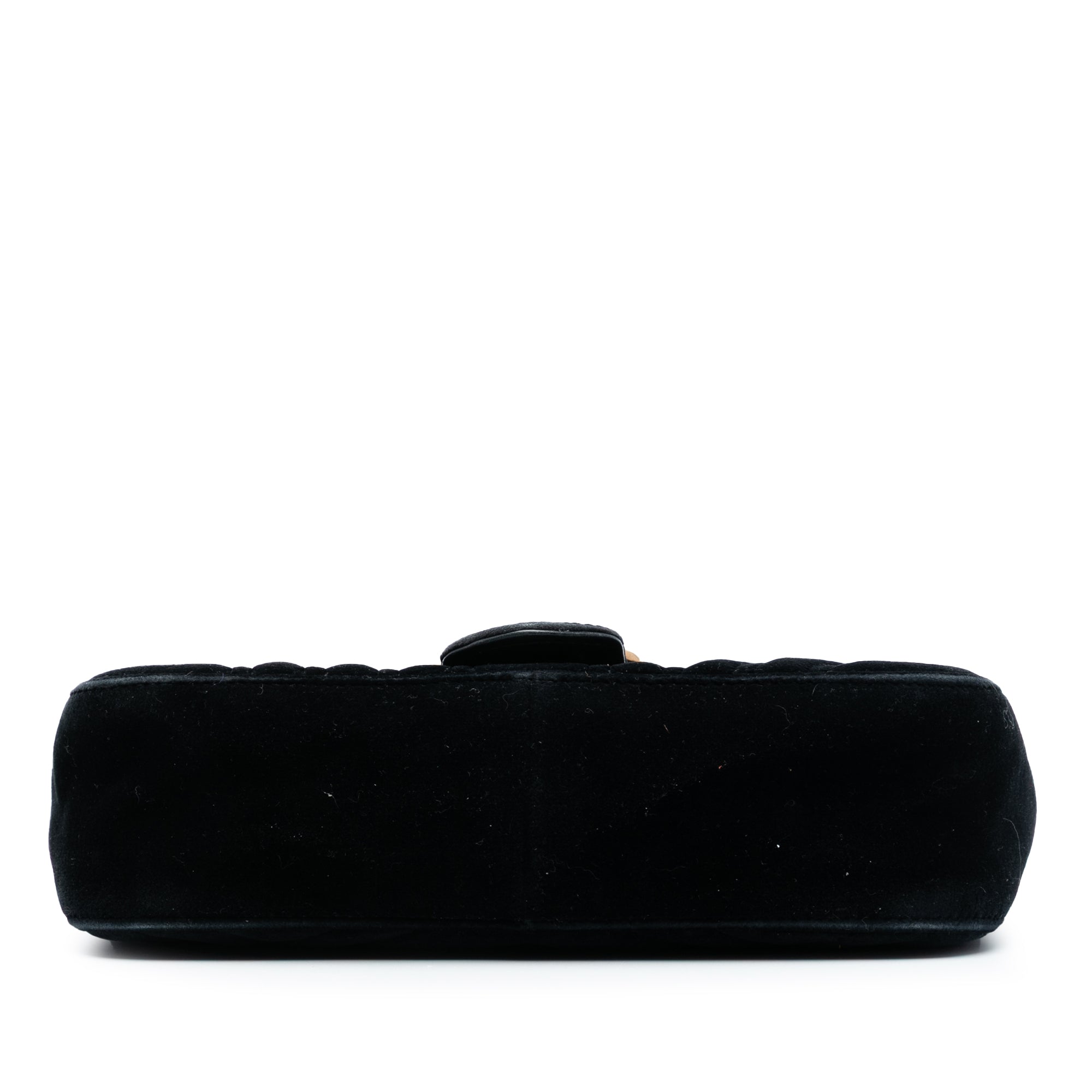 Small GG Marmont Matelasse Velvet Shoulder Bag