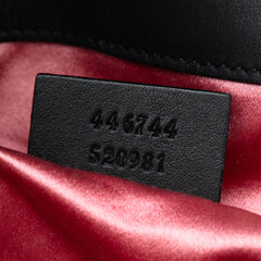 Small GG Marmont Matelasse Velvet Shoulder Bag