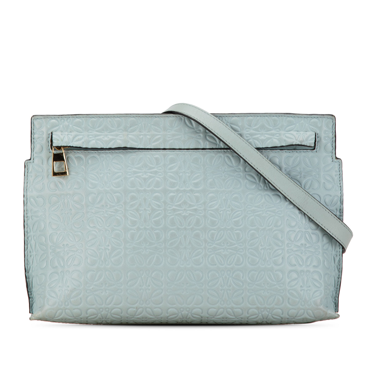 Mini Embossed Anagram Repeat T Crossbody