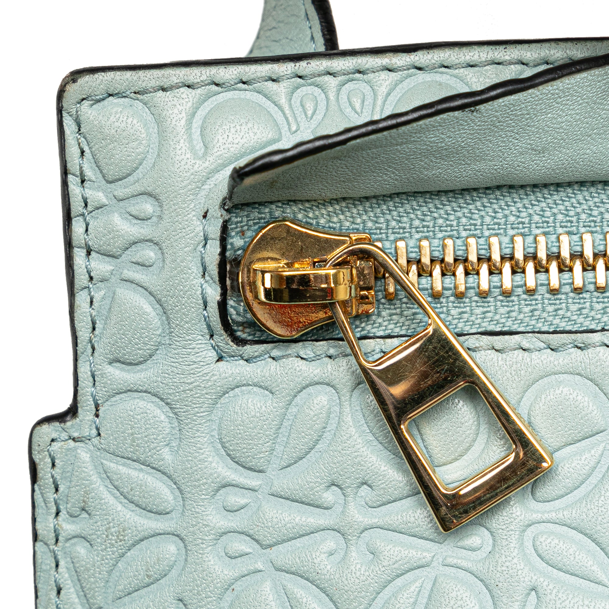 Mini Embossed Anagram Repeat T Crossbody