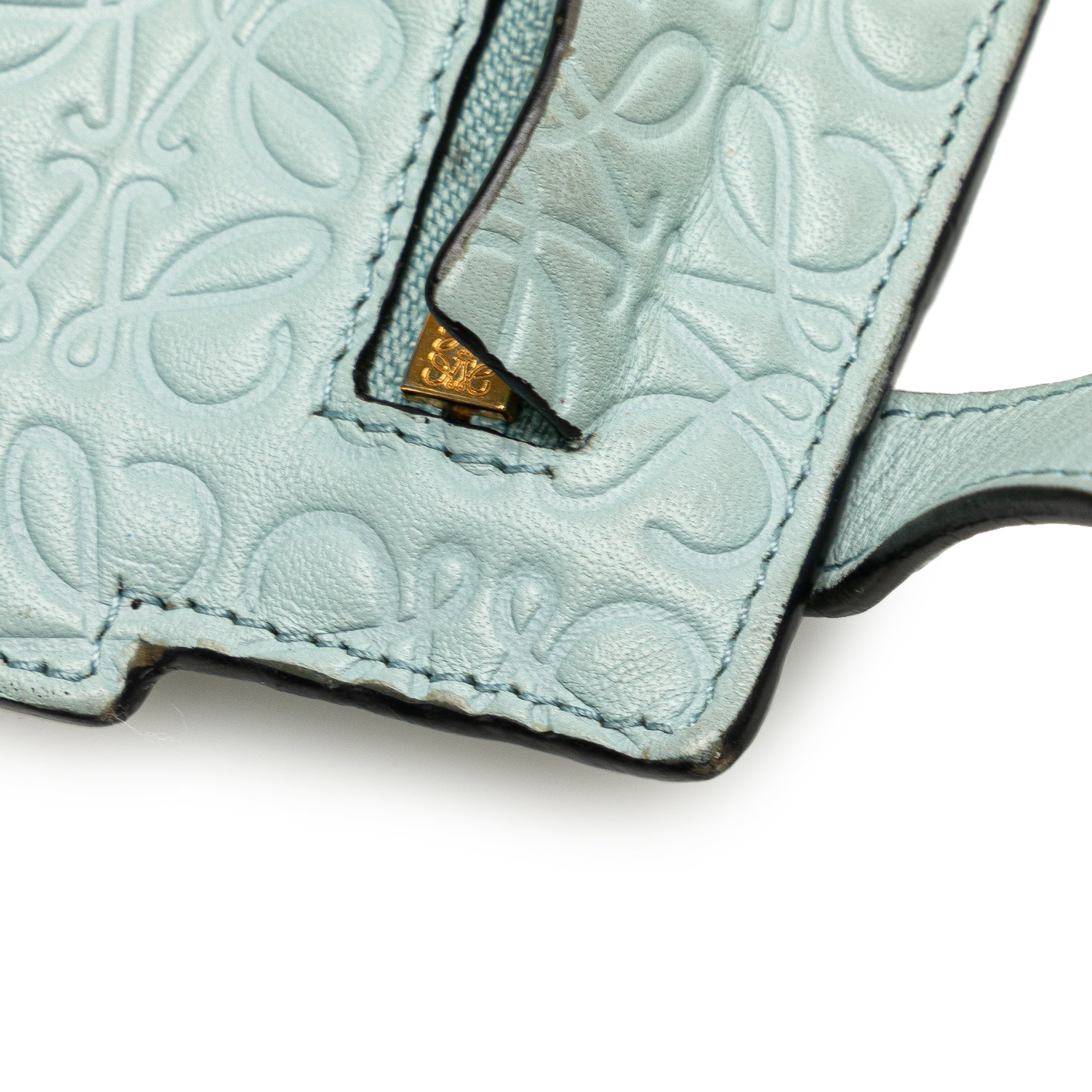 Mini Embossed Anagram Repeat T Crossbody