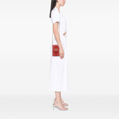 Studded Lambskin Vertical Diorama Crossbody