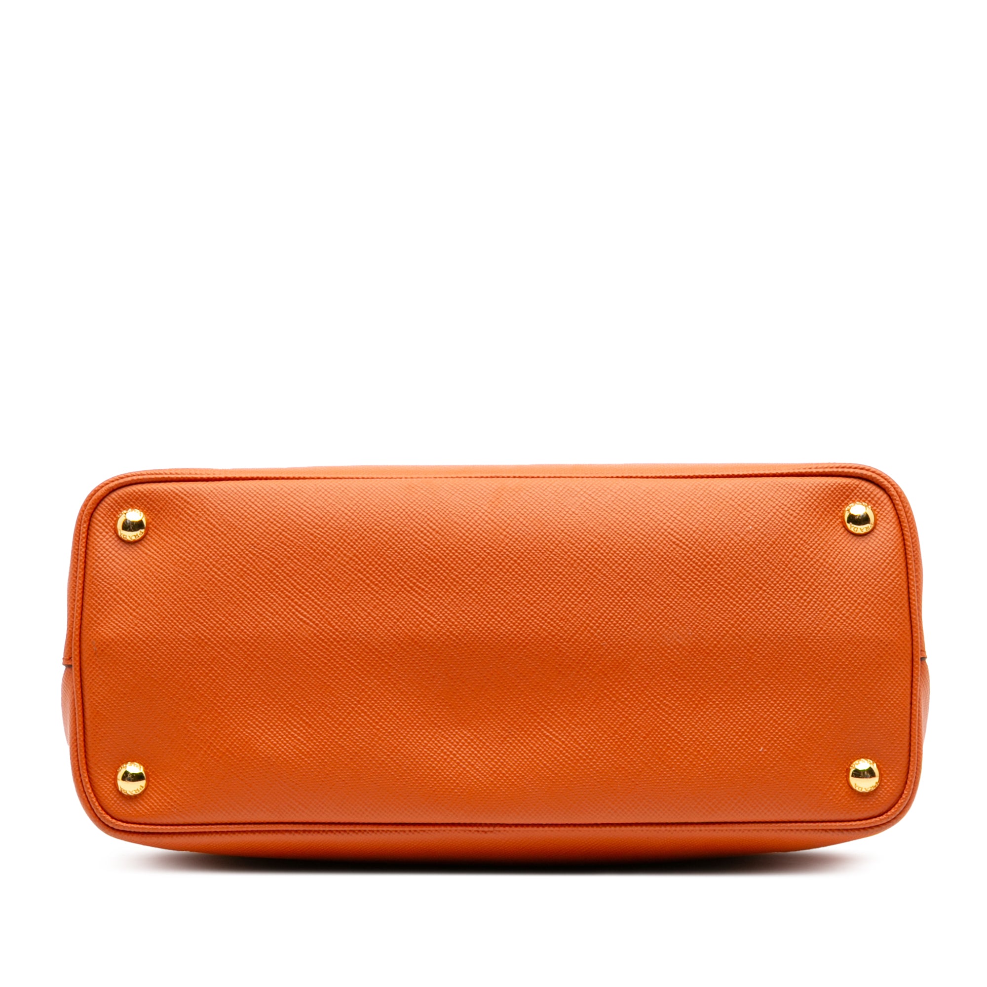 Medium Saffiano Cuir Double Satchel