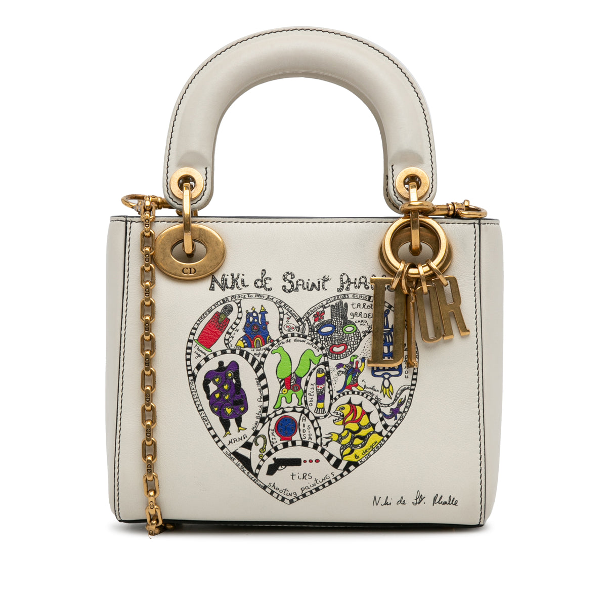 Niki de Saint Phalle Mini Calfskin Lady Dior