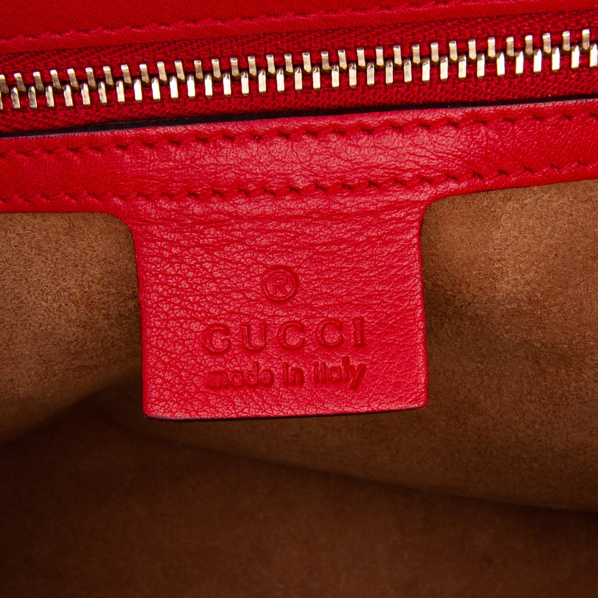 Medium Bicolor Leather Padlock Shoulder Bag