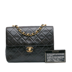 Square Classic Quilted Lambskin Flap