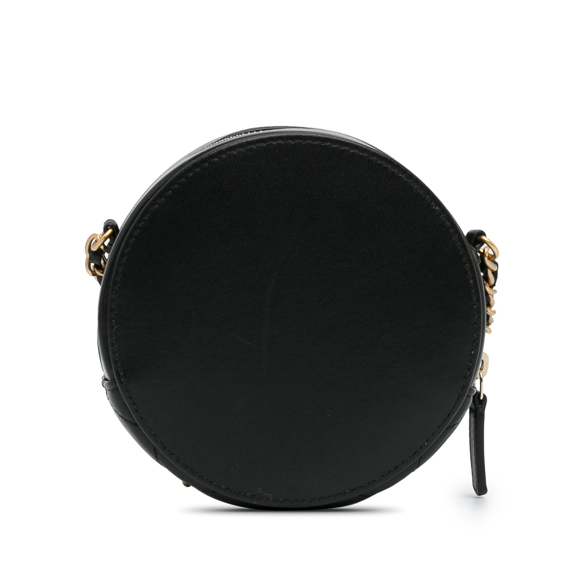 CC Lambskin Lucky Charms Round Clutch With Chain_2