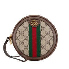 GG Supreme Ophidia Round Clutch