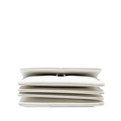 Lambskin 19 Flap Coin Purse With Chain