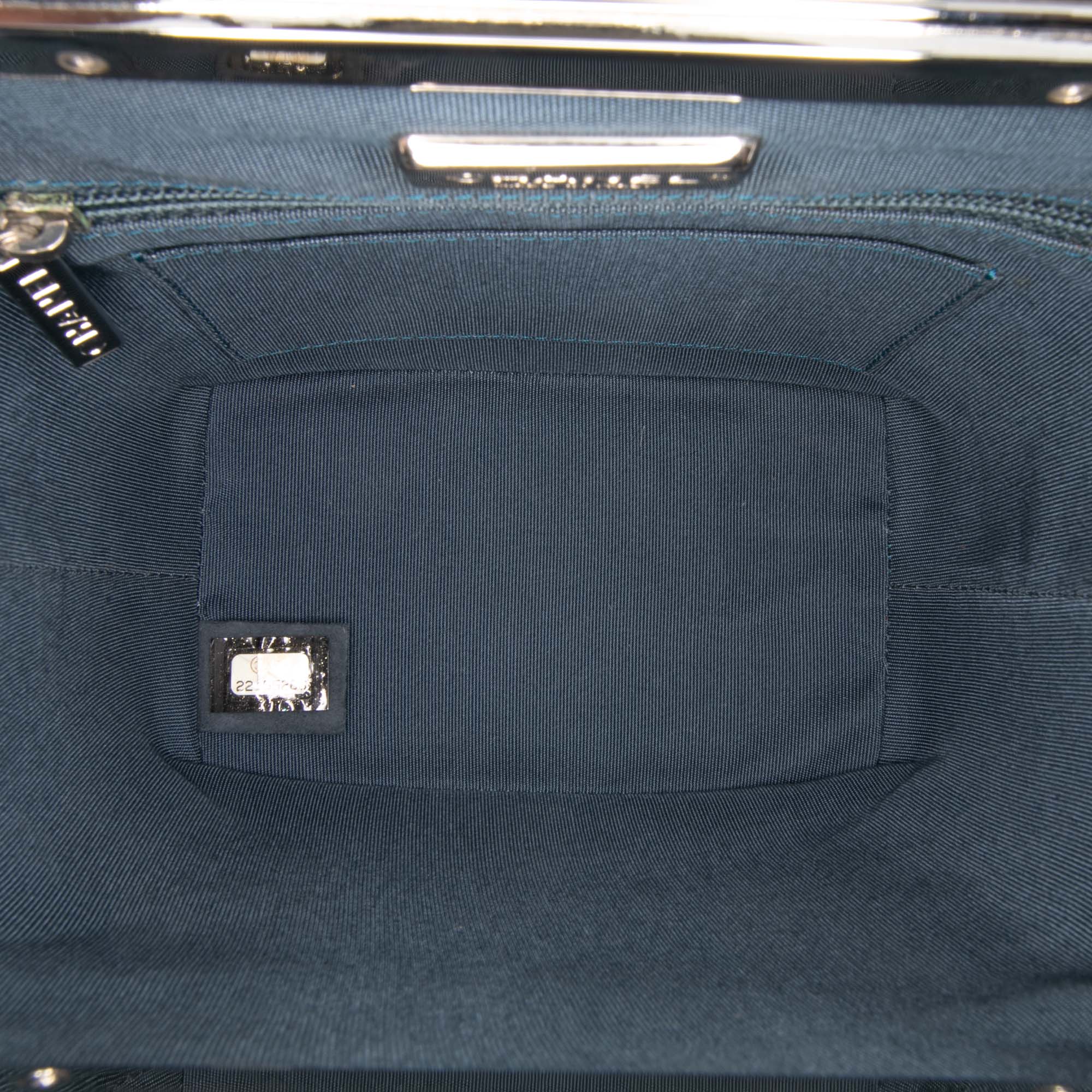 CC Metallic Calfskin Vanity Case