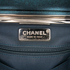CC Metallic Calfskin Vanity Case