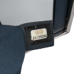CC Metallic Calfskin Vanity Case