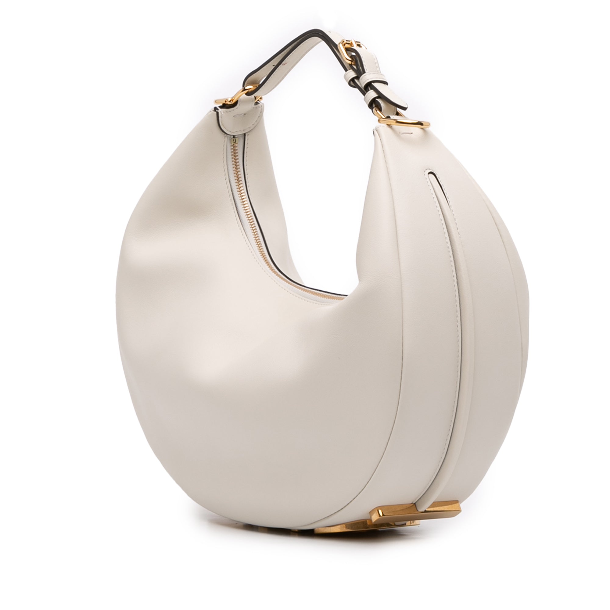 Medium Leather Fendigraphy Hobo