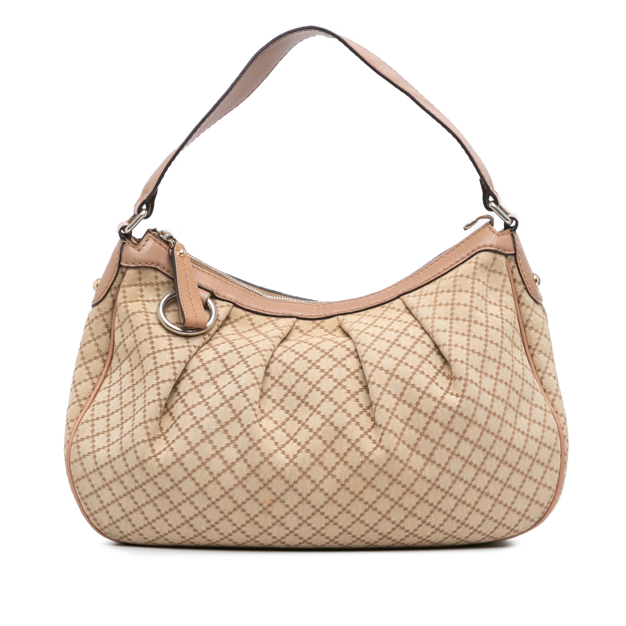 Diamante Canvas Sukey Shoulder Bag