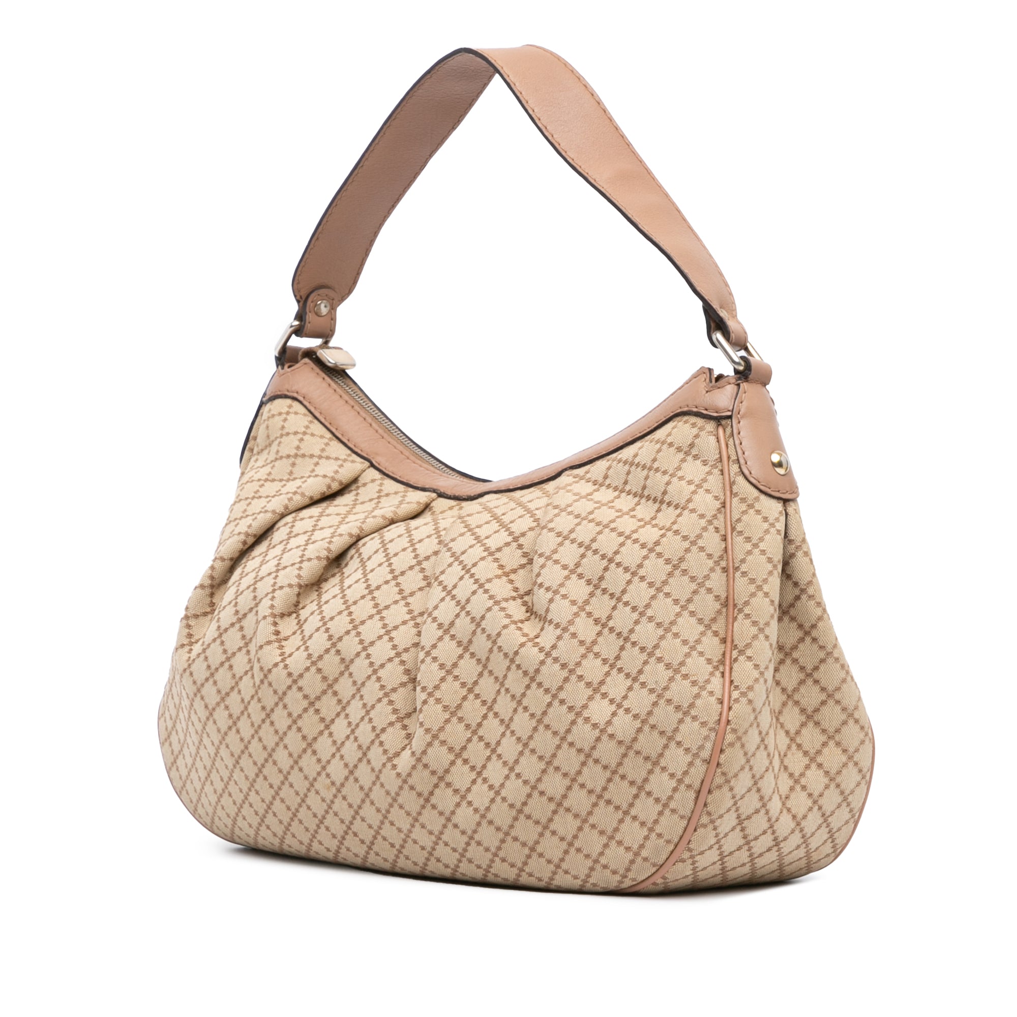 Diamante Canvas Sukey Shoulder Bag