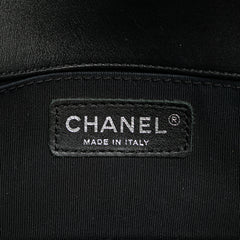 Small Quilted Patent Boy Flap