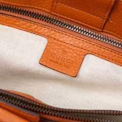 Medium Calfskin Bamboo Shopper Satchel