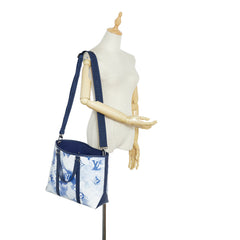 Monogram Watercolor Weekend Tote PM