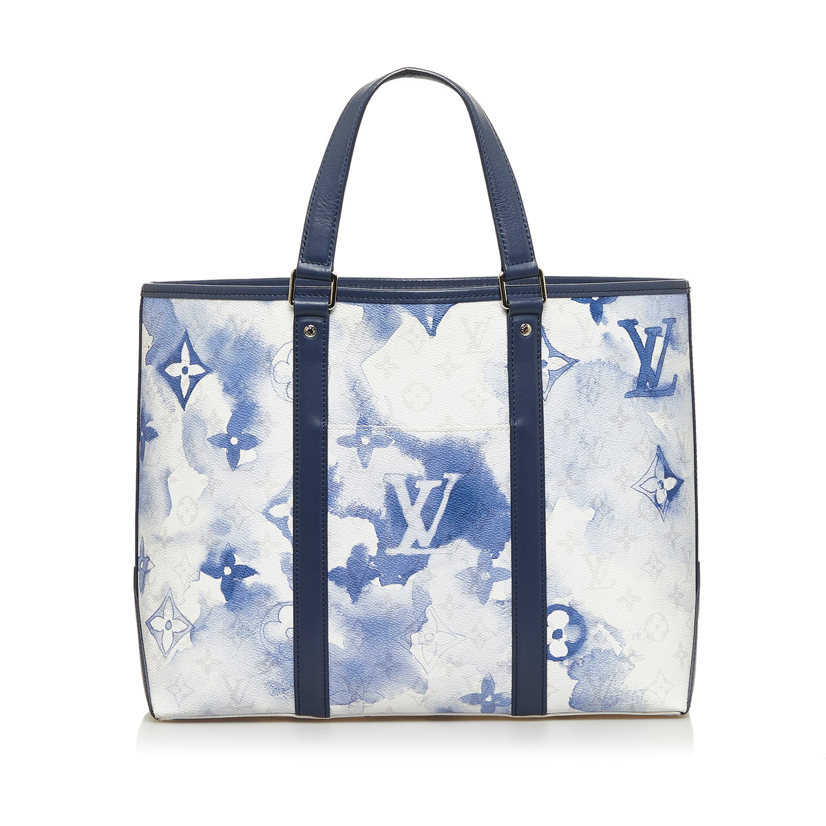 Monogram Watercolor Weekend Tote PM_0