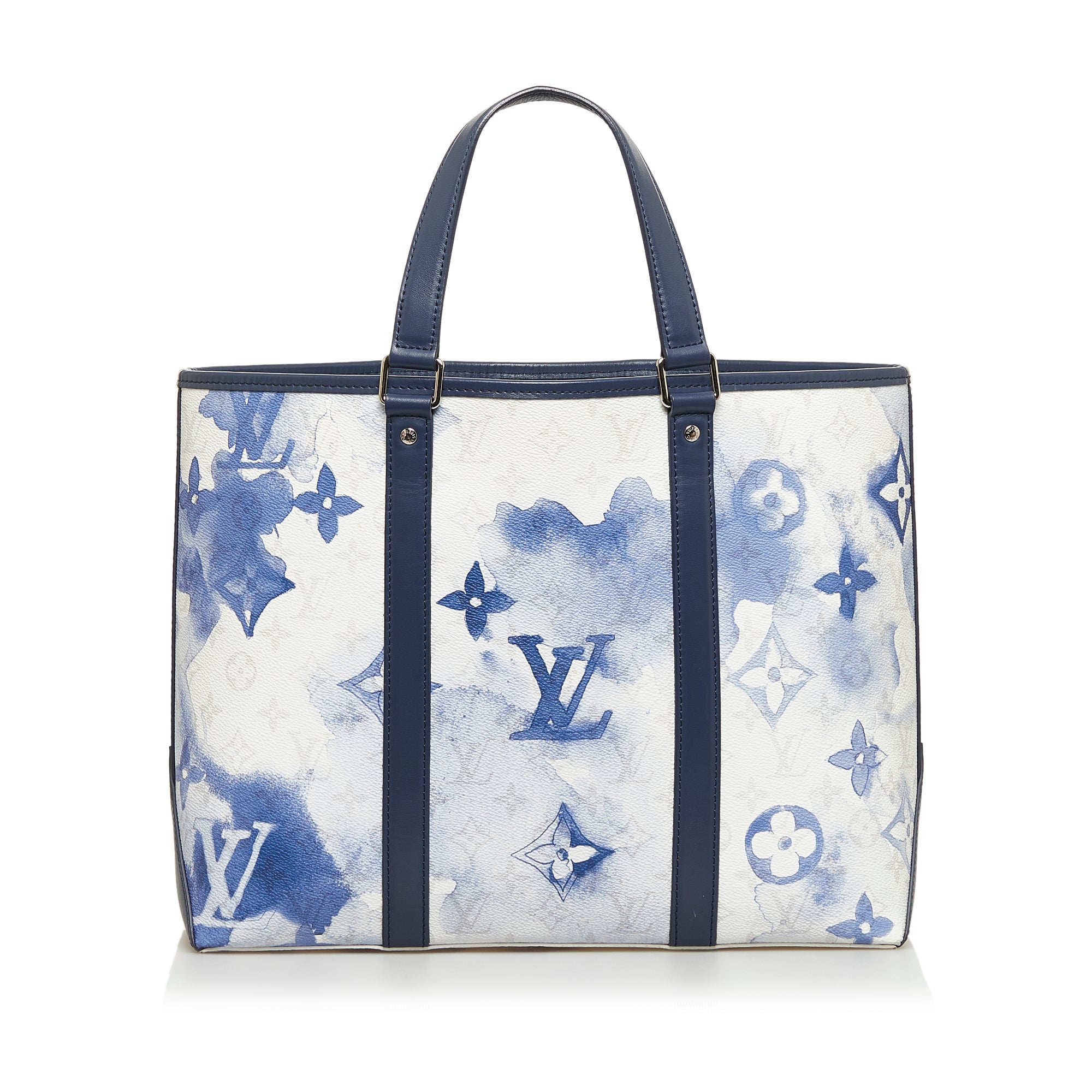 Monogram Watercolor Weekend Tote PM_2