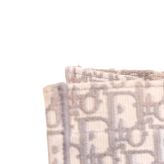 Medium Oblique Embroidered Canvas Book Tote
