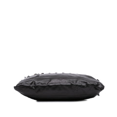 Studded Calfskin Shoulder Bag