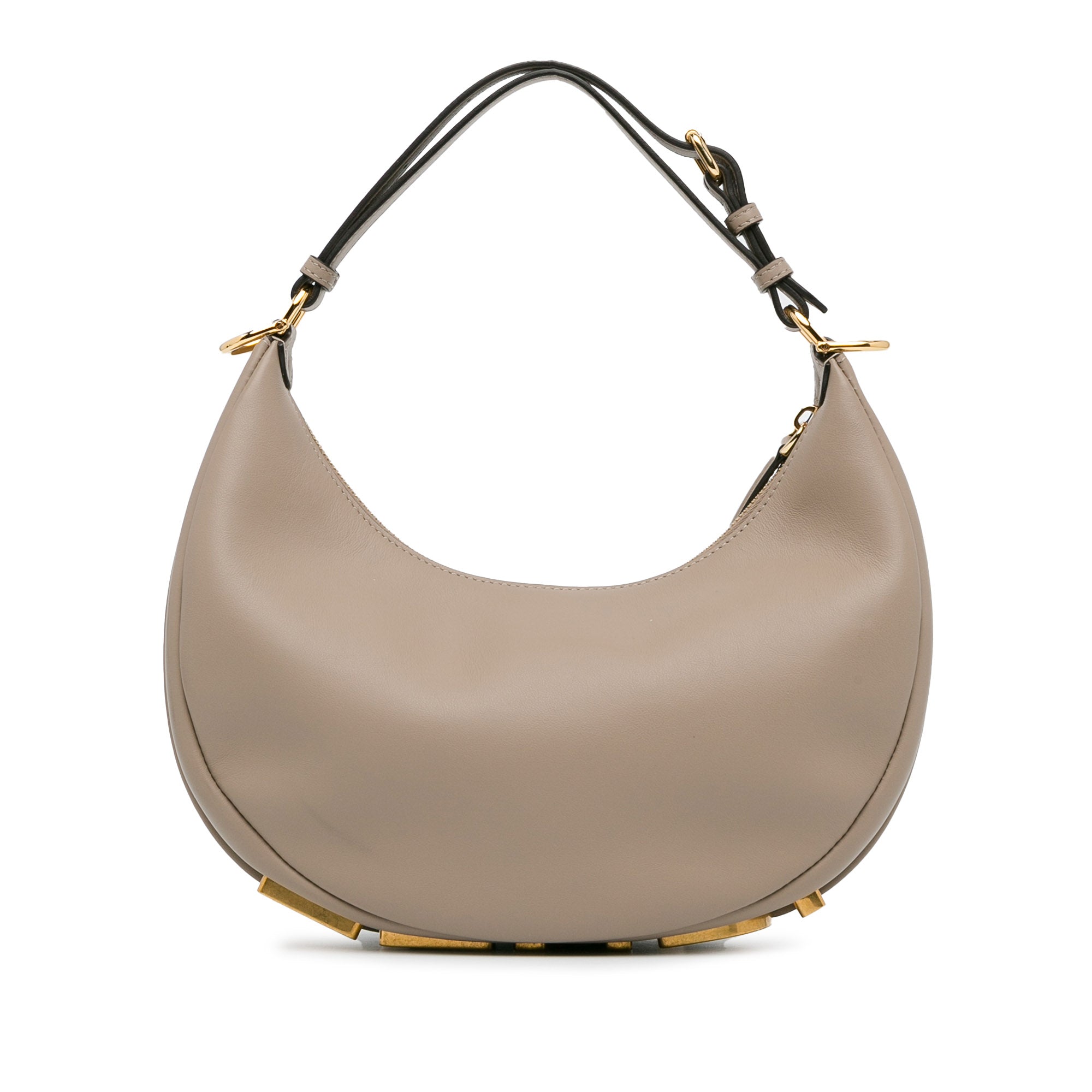 Small Leather Fendigraphy Hobo_2