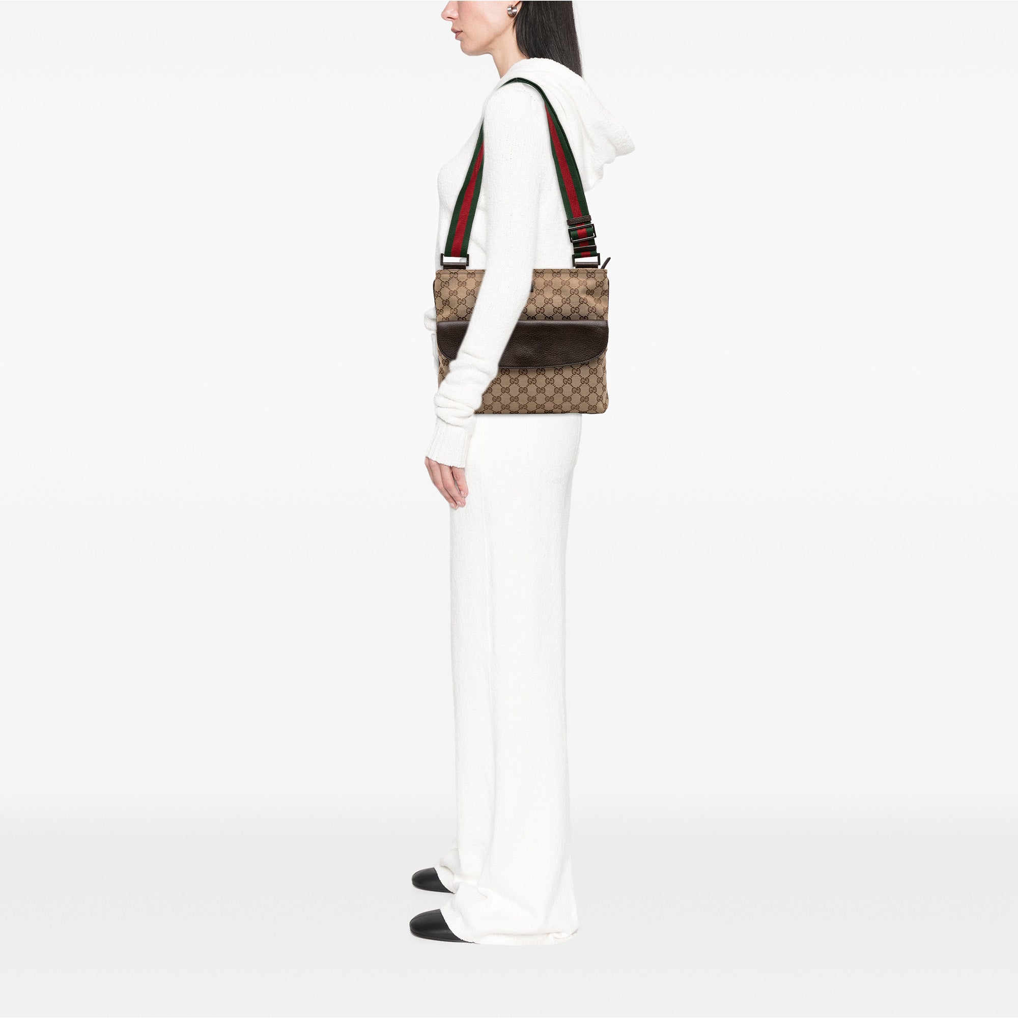 GG Canvas Web Crossbody