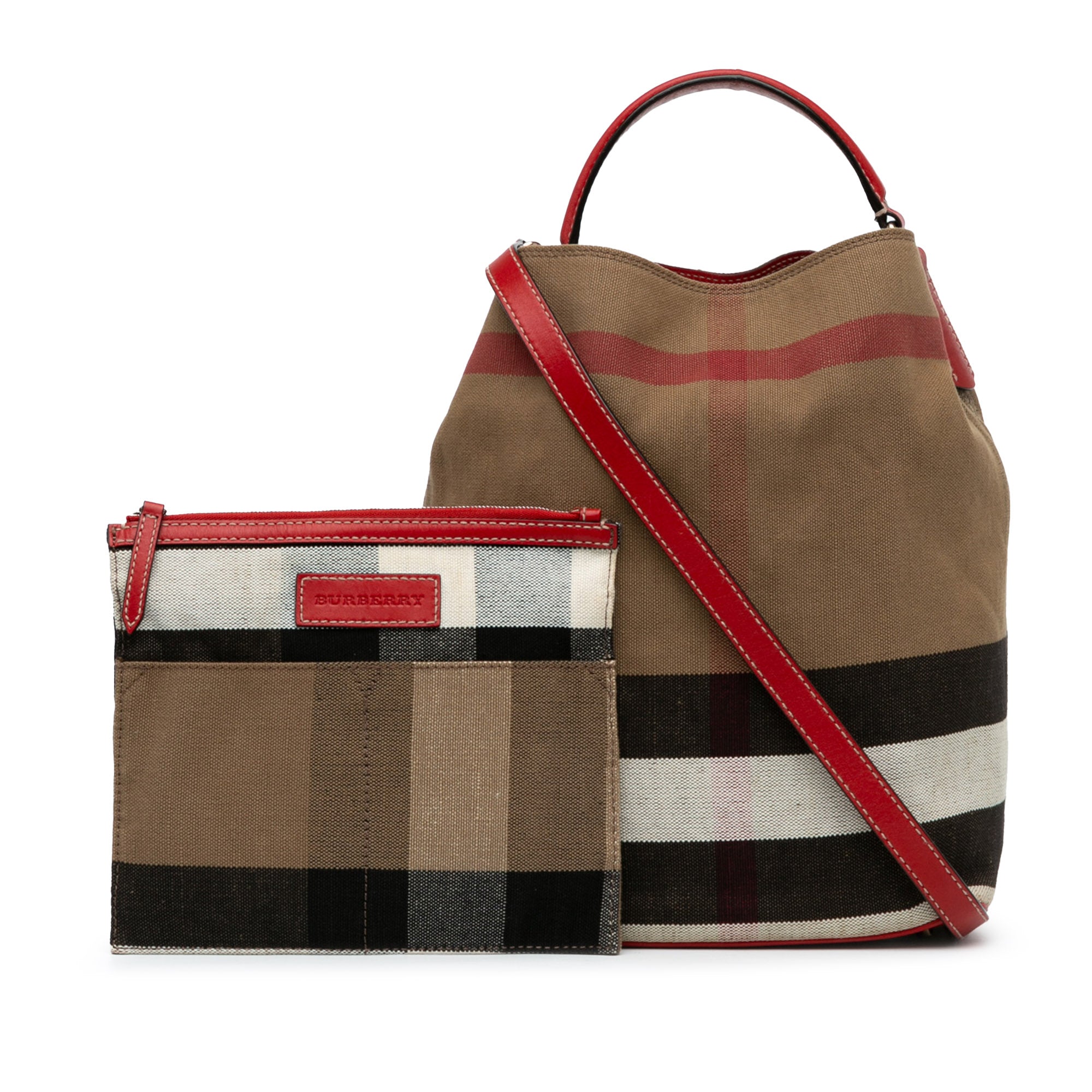 House Check Canvas Ashby Satchel