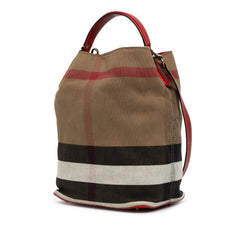 House Check Canvas Ashby Satchel