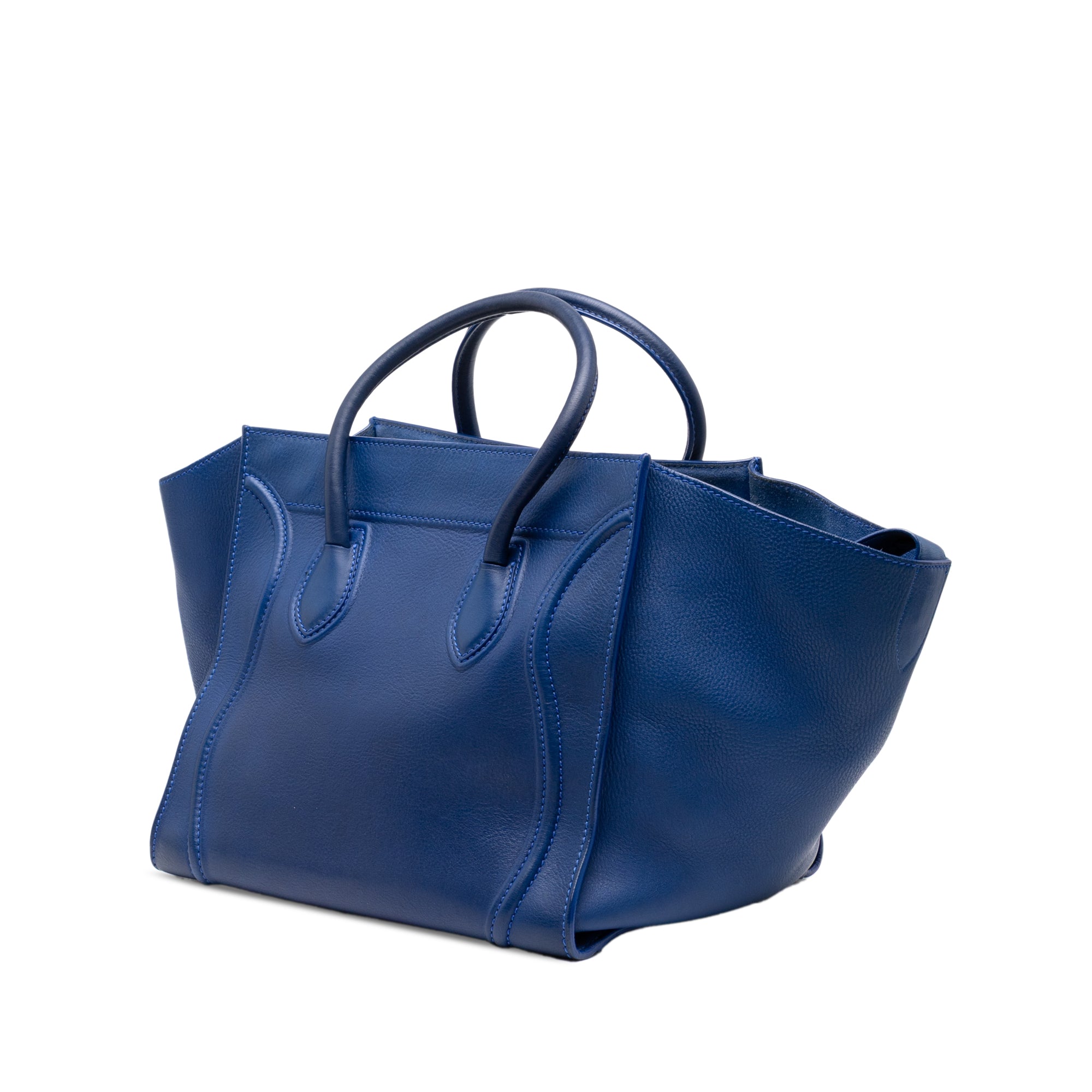 Medium Grained Calfskin Phantom Luggage Tote