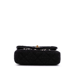 Small Tweed Pearl Cosmos Flap