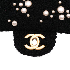 Small Tweed Pearl Cosmos Flap