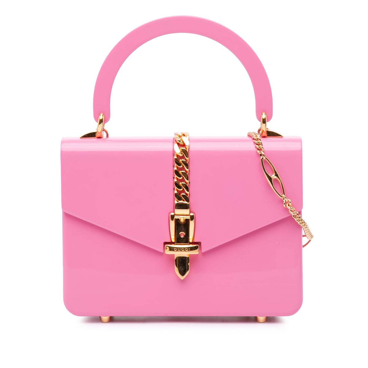 Mini Acrylic Sylvie 1969 Top Handle Bag