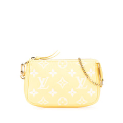 Bicolor Monogram Empreinte Mini Pochette Accessoires