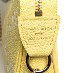 Bicolor Monogram Empreinte Mini Pochette Accessoires