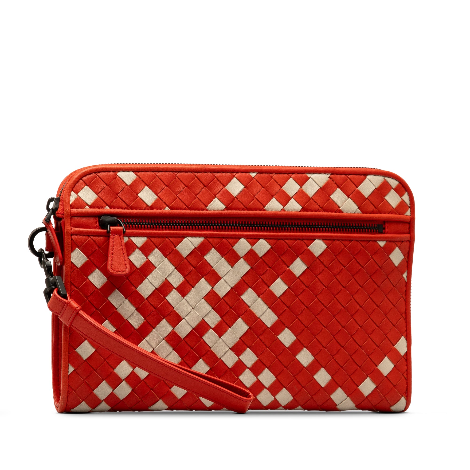 Intrecciato Zip Clutch_1