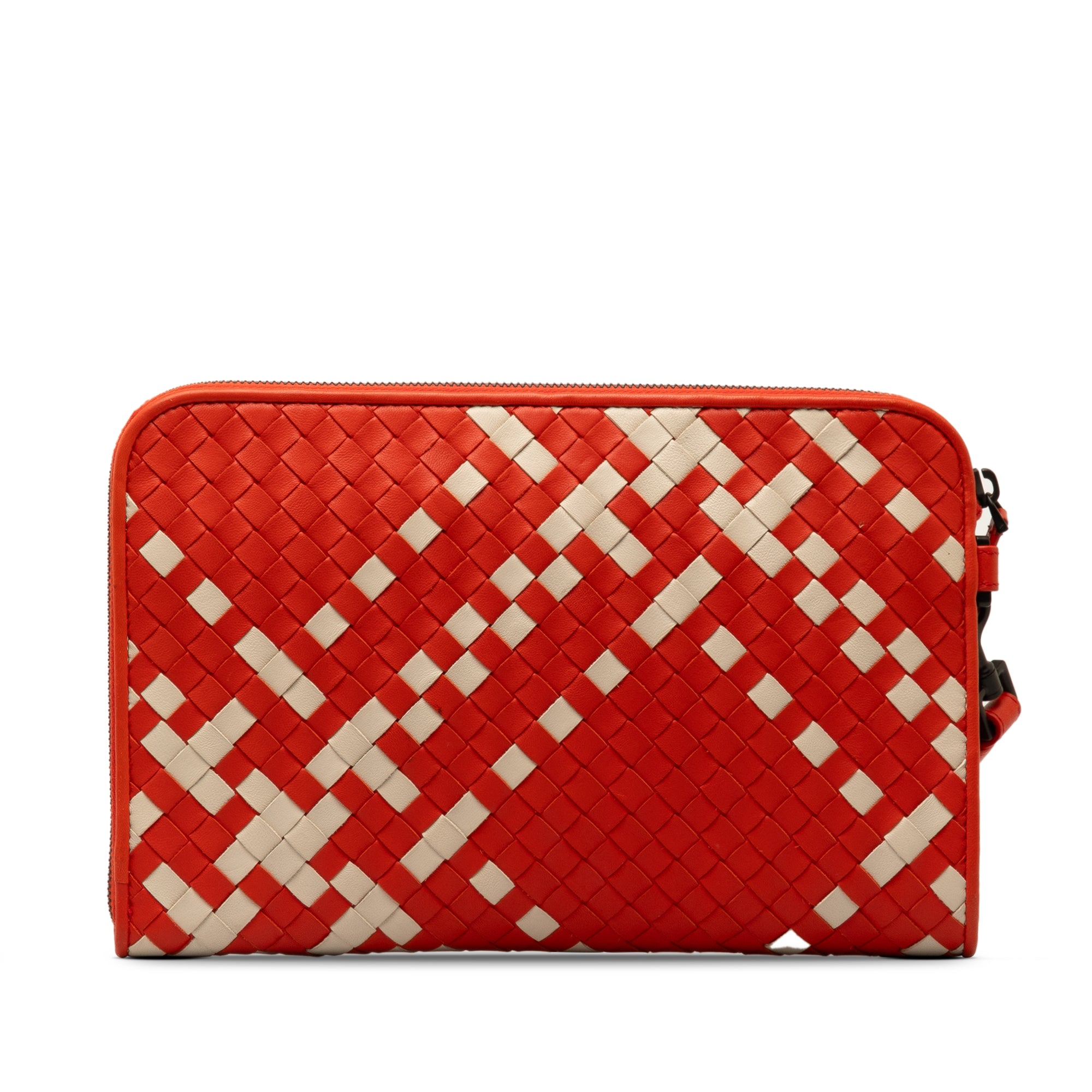 Intrecciato Zip Clutch_2