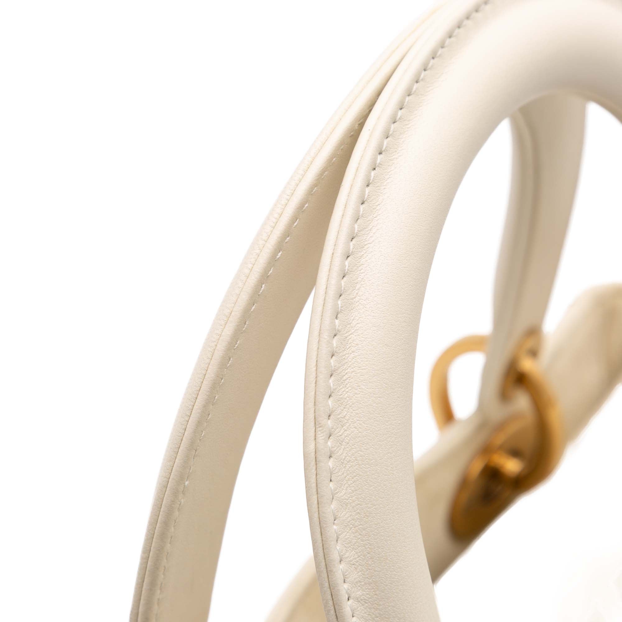 Medium Calfskin Embroidered Astrology Lady Dior