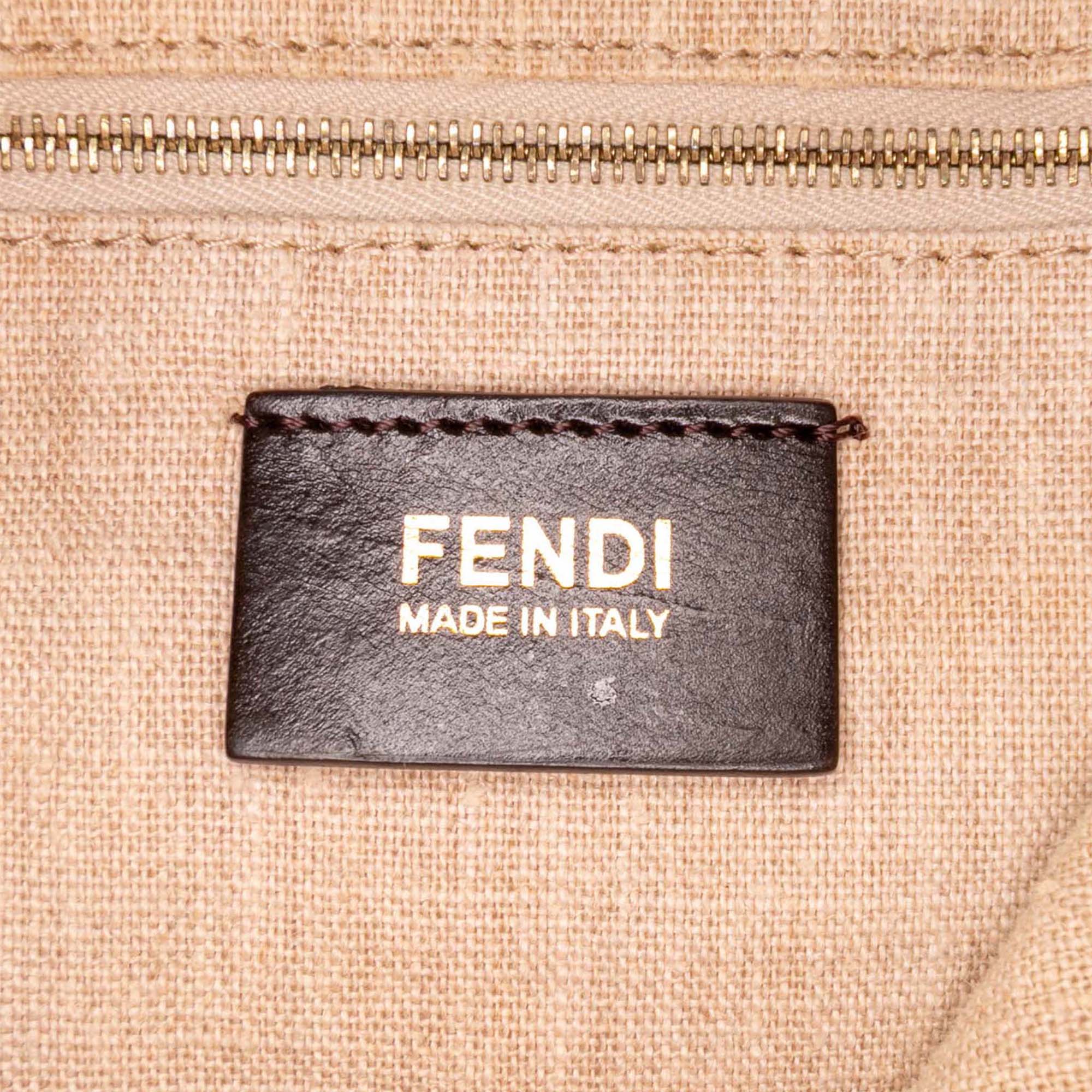 Canvas Pequin Shoulder Bag