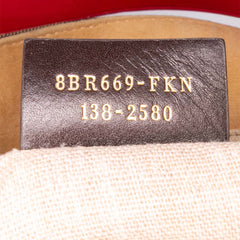 Canvas Pequin Shoulder Bag