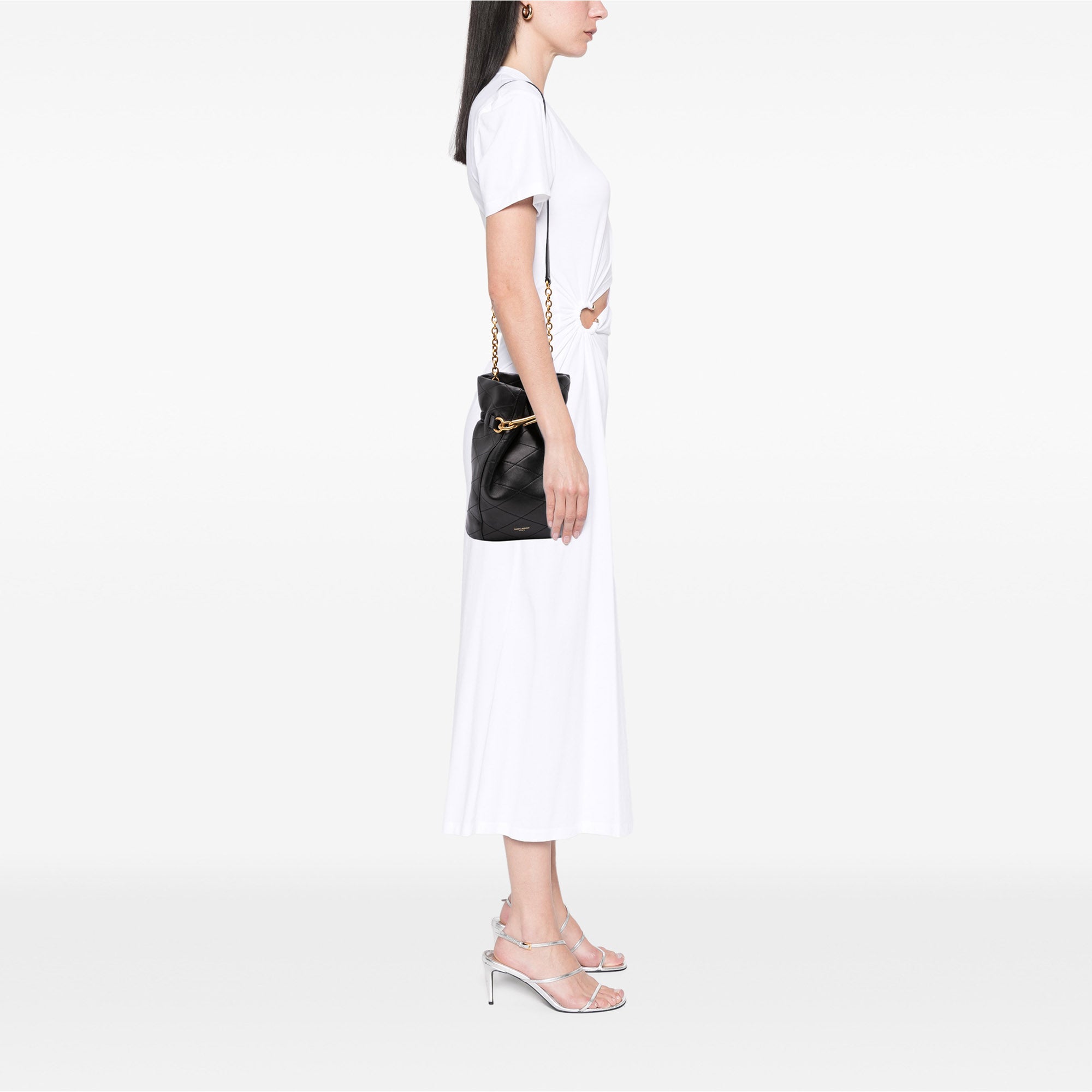 Lambskin Le Maillon Hook Bucket Bag