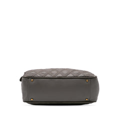 CC Quilted Calfskin Triptych Tote